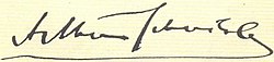 Arthur Schnitzlers signatur