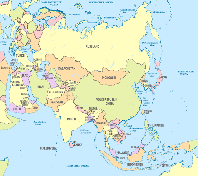 File:Asia, administrative divisions - de - colored.svg