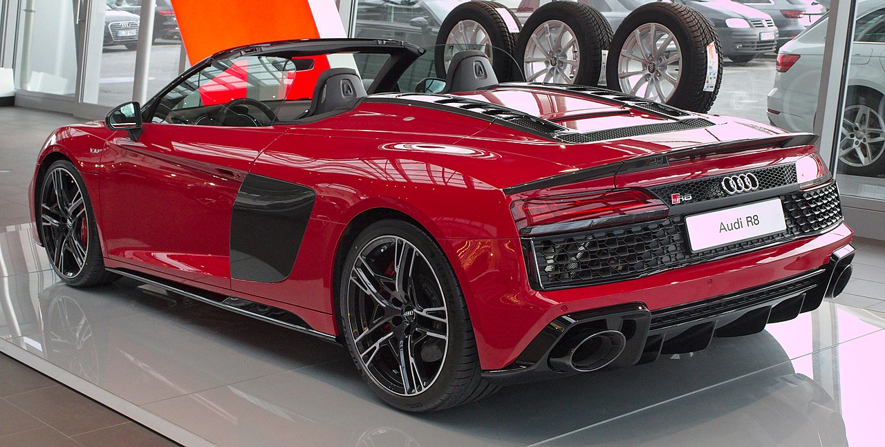 Image of Audi R8 (2019) spyder IMG 2066