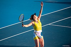 Svitolina at the 2020 Australian Open