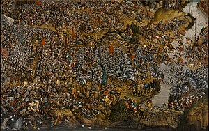 Bitva Orsha, malba od neznámého autora