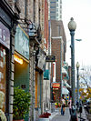 Greene Avenue in downtown Westmount