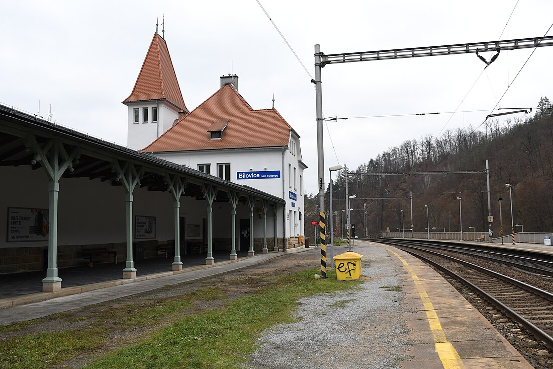 Bílovice nad Svitavou (železniční zastávka)