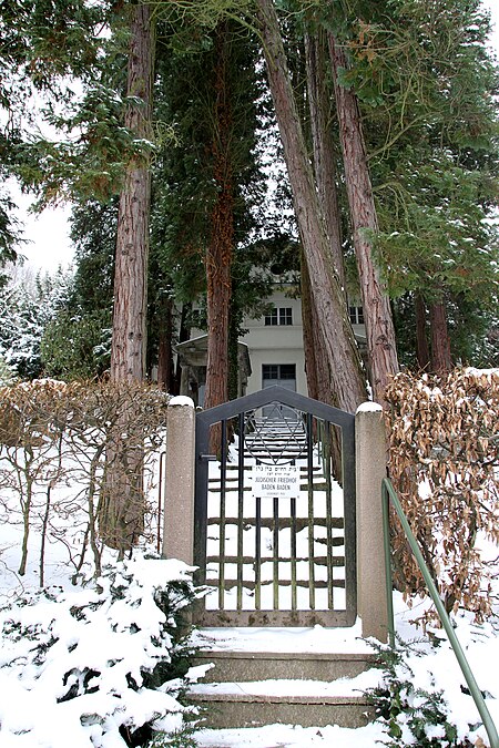 Baden Baden Friedhof Lichtental juedischer Teil 02 gje