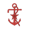 Badge of port worker category of the Italian Navy.svg