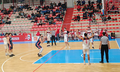 Marco Di Pizzo esegue un tiro libero durante la partita contro la Bakery Basket Piacenza, stagione 2023-24.