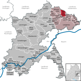 Kaart van Ballendorf