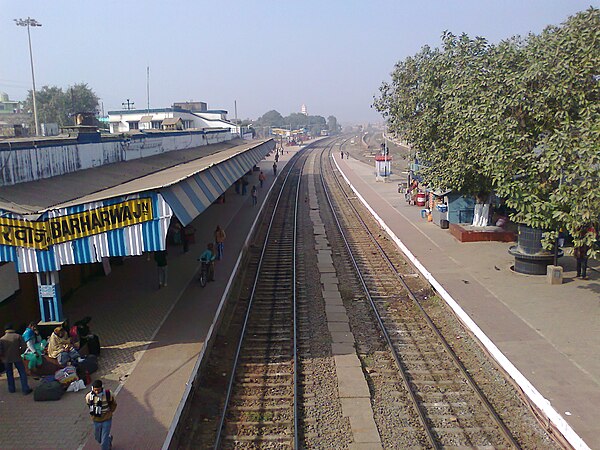 Barharwa Junction is an important railway station of Barharwa–Azimganj–Katwa loop