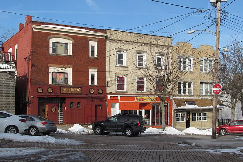 Storefronts on Beechview Avenue