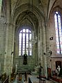 Transept, vue sud-nord.