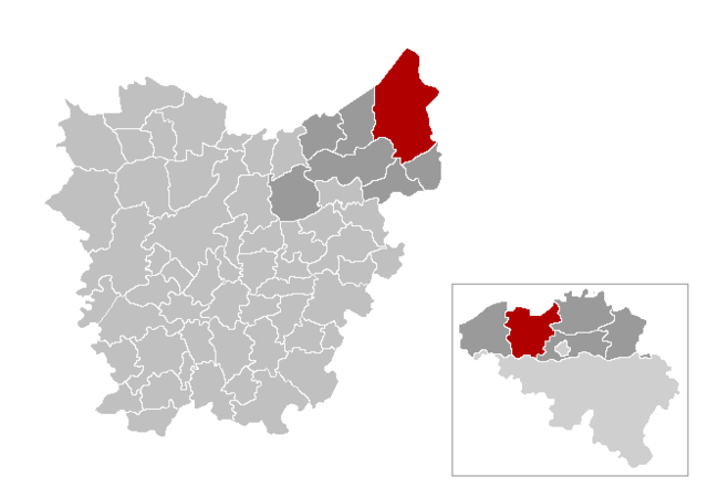 Beveren în Provincia Flandra de Est