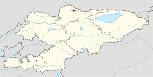Бишкек на карте