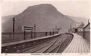 Blaenrhondda railway station Disused railway station in Blaenrhondda, Rhondda Cynon Taf