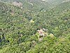 Blick von Burg Falkenstein auf Thalmühle im Selketal