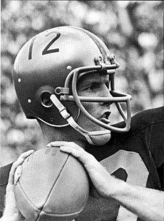 Bob Griese, two-time Heisman Trophy candidate and 1966 Sammy Baugh Trophy recipient Bob Griese 1966.jpg