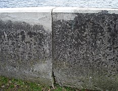 Détail du barrage.