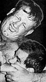 Bronko Nagurski and Lou Thesz - 4 August 1953 Minneapolis Armory Wrestling Program (cropped).jpg