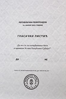 An image of a referendum ballot