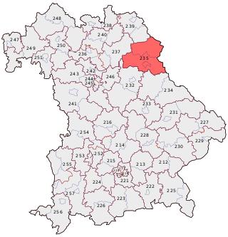 <span class="mw-page-title-main">Weiden (electoral district)</span> Federal electoral district of Germany