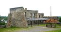 Inside view of the Ulmen castle ruins.