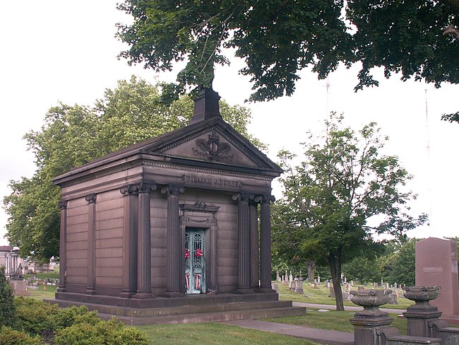 William J. Burns mausoleum