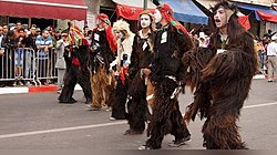 Célébration de Bilmawen dans les rues de Dcheira en 2020.