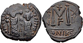 سکهٔ بیزانسی خسرو دوم، ضرب سوریه