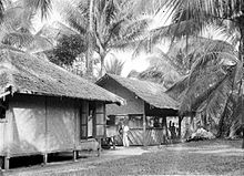 COLLECTIE TROPENMUSEUM Huizen van Europeanen op plantage Sawarna TMnr 10027490.jpg