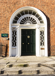 CPA Ireland Headquarters in Dublin. CPA Door.png