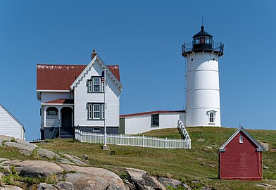 Cape Neddick Lighthouse, York, Maine, US