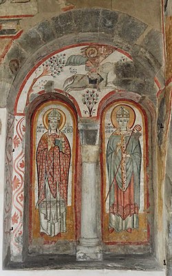 Святые Нарн и Виатор. Cappella di Santa Croce.
