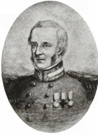 Founder of the Mission Capt. Herbert Clifford Capt. Herbert John Clifford (1789-1855).png