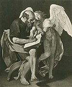 以下の一部分: Saint Matthew and the Angel 