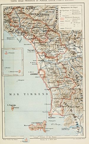 Provincia Di Massa-Carrara: Storia, Geografia fisica, Comuni