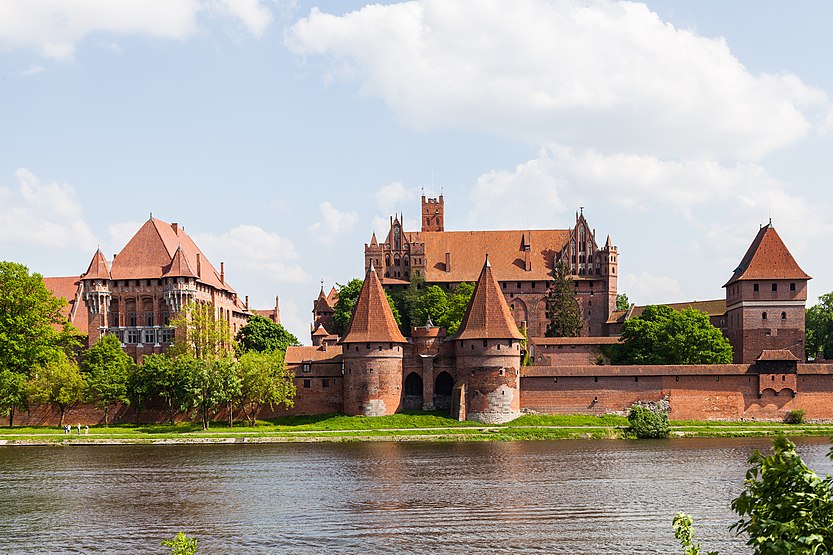The political center of Prussia until 1466 was the Ordensburg Marienburg in what is now Malbork, Poland
