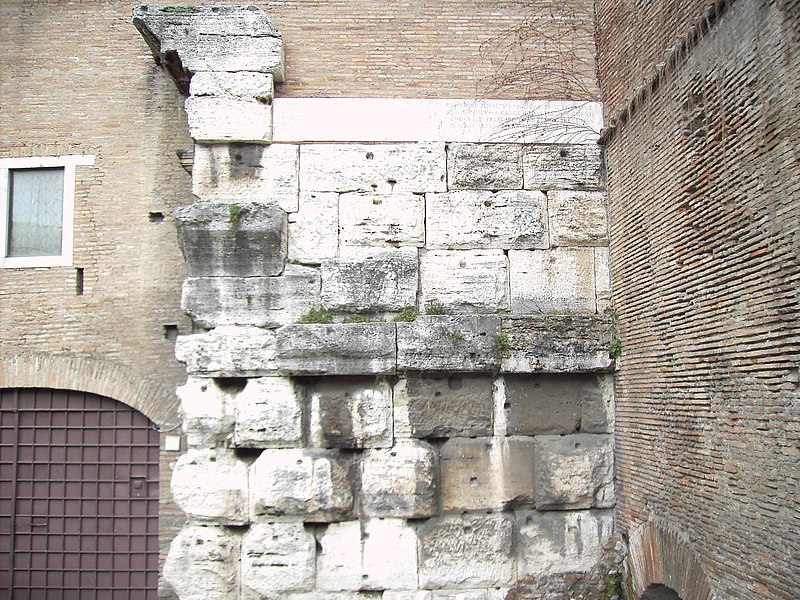 File:Celio - tempio del divo Claudio - resti ai santi Giovanni e Paolo 1774.JPG