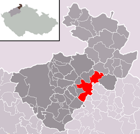 Localisation de Česká Kamenice