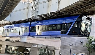 <span class="mw-page-title-main">Chiba Urban Monorail</span> Suspended monorail system in Chiba, Chiba Prefecture, Japan