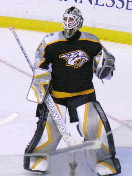 Chris Mason became the ninth goaltender to score a goal in the NHL during the 2005–06 season.