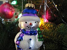 Christmas ornament snowman lights .JPG