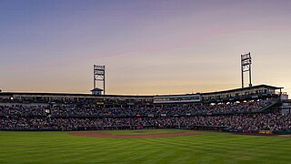 <span class="mw-page-title-main">Chukchansi Park</span> Baseball stadium in Fresno, California; home of the Fresno Grizzlies