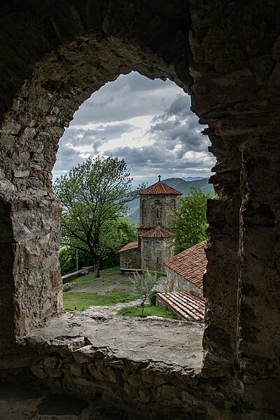 File:Church of Nekresi view view from the opening.jpg