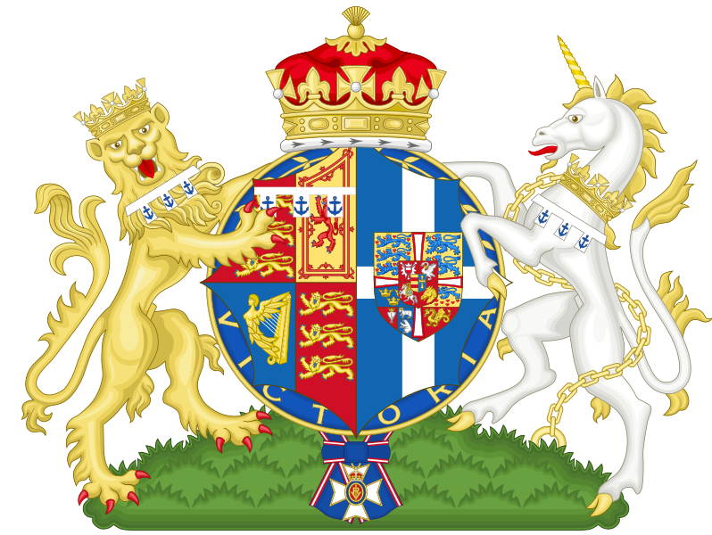 File:Coat of Arms of Marina of Greece and Denmark, Duchess of Kent.svg