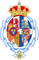 Coat of Arms as Princess of Spain (1971-1975)
