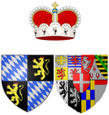 Coat of arms of Princess Henriette Adelaide of Savoy as Electress of Bavaria.png