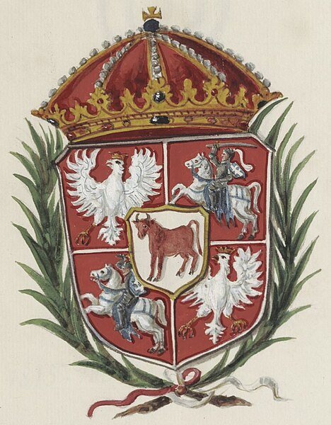 File:Coat of arms of the Polish-Lithuanian Commonwealth with the Polish Eagle and Vytis (Waykimas), 1764-1795.jpg
