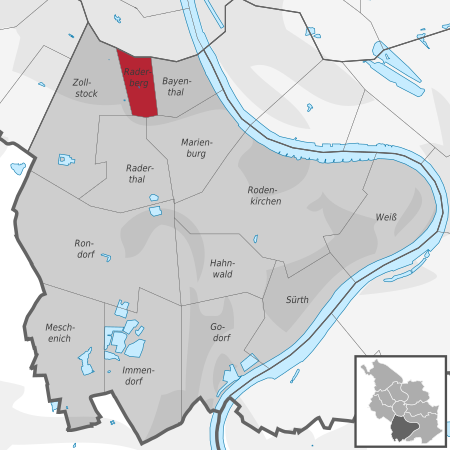 Cologne Rodenkirchen Raderberg