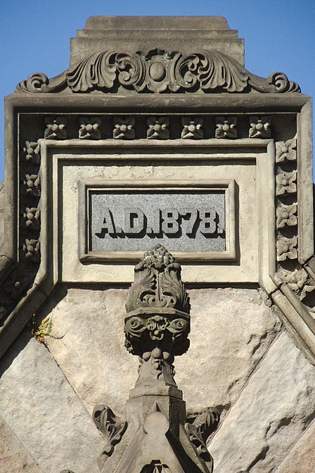 Date stone: 1878