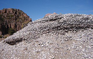 Midden old dump for domestic waste