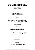 Miniatura para Constitución neogranadina de 1843